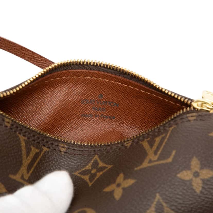 Louis Vuitton Monogram Papillon Pochette Brown Very good condition - Box View