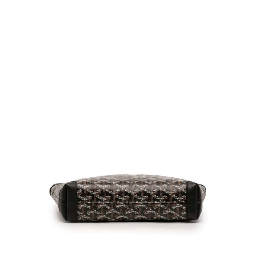 Goyard Goyardine Coated Canvas Conti Pouch Black Very good condition - Inside View