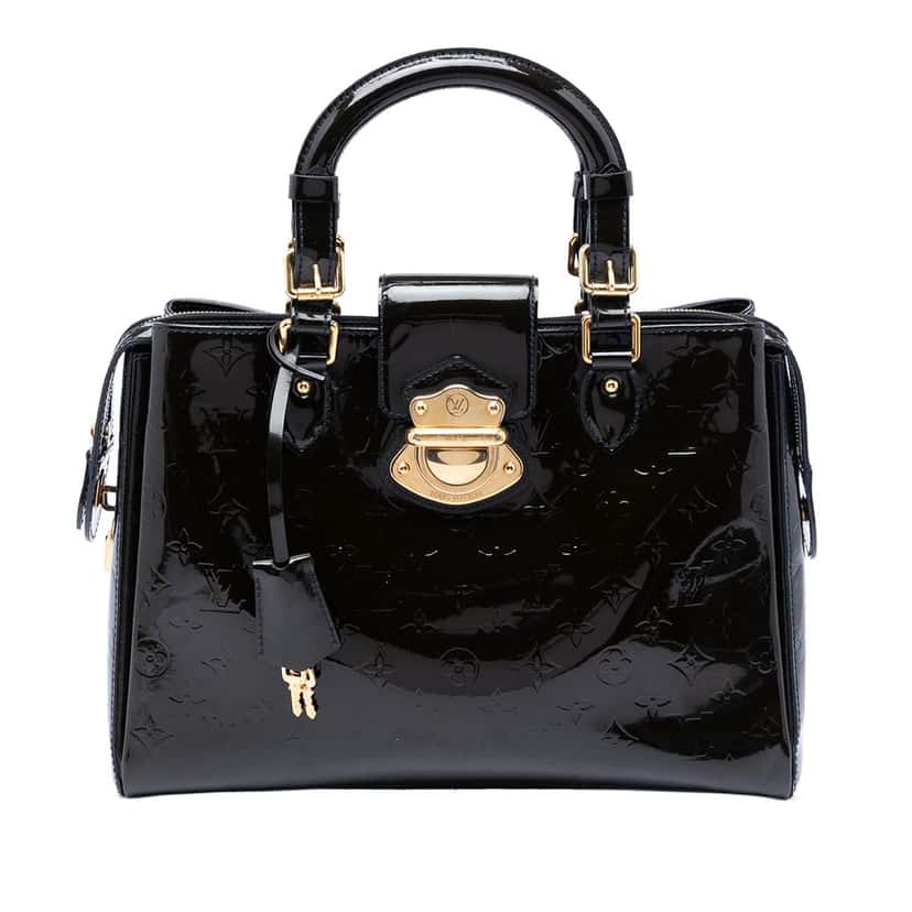 Louis Vuitton Monogram Vernis Melrose Avenue Black Leather Very good condition - Front View