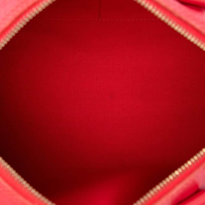 Louis Vuitton Epi Speedy 25 Red Leather Very good condition - Model View