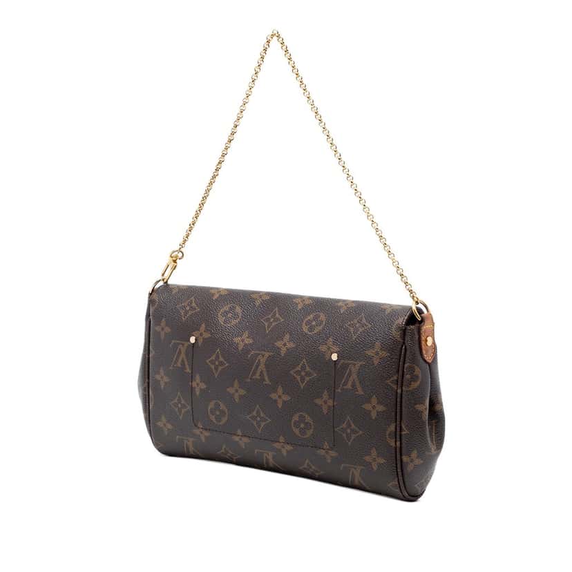 Louis Vuitton Monogram Favorite PM Brown Very good condition - Back View