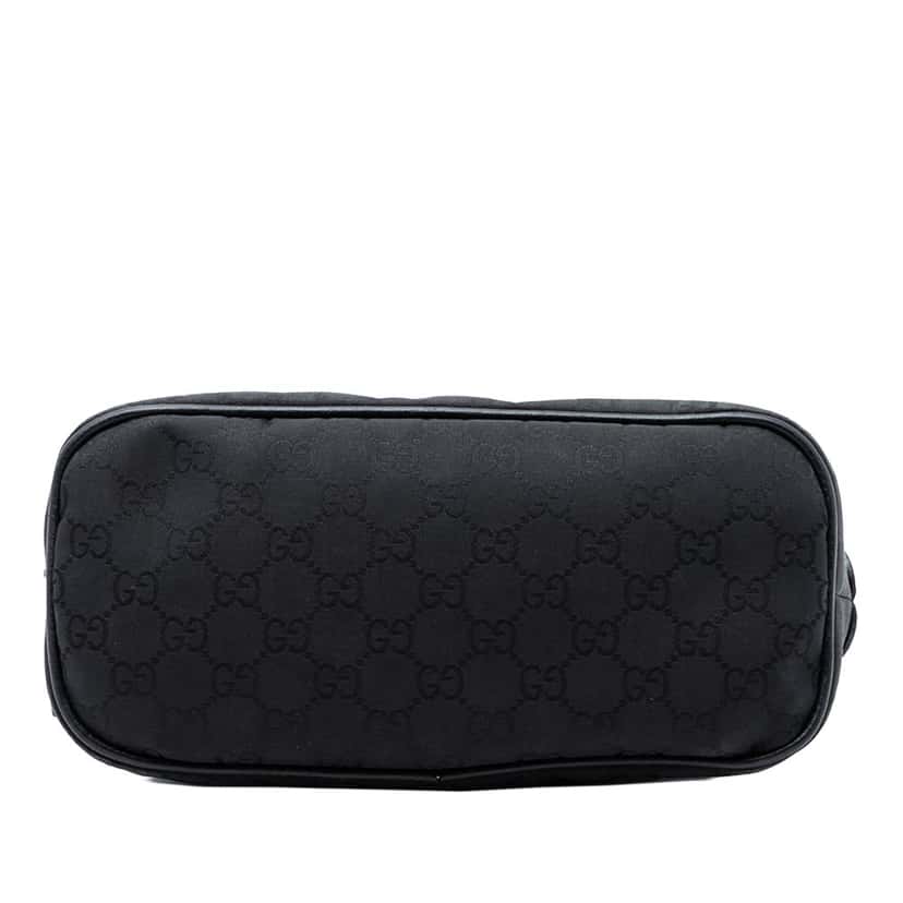Gucci Mini GG Nylon Dome Satchel Black Very good condition - Inside View
