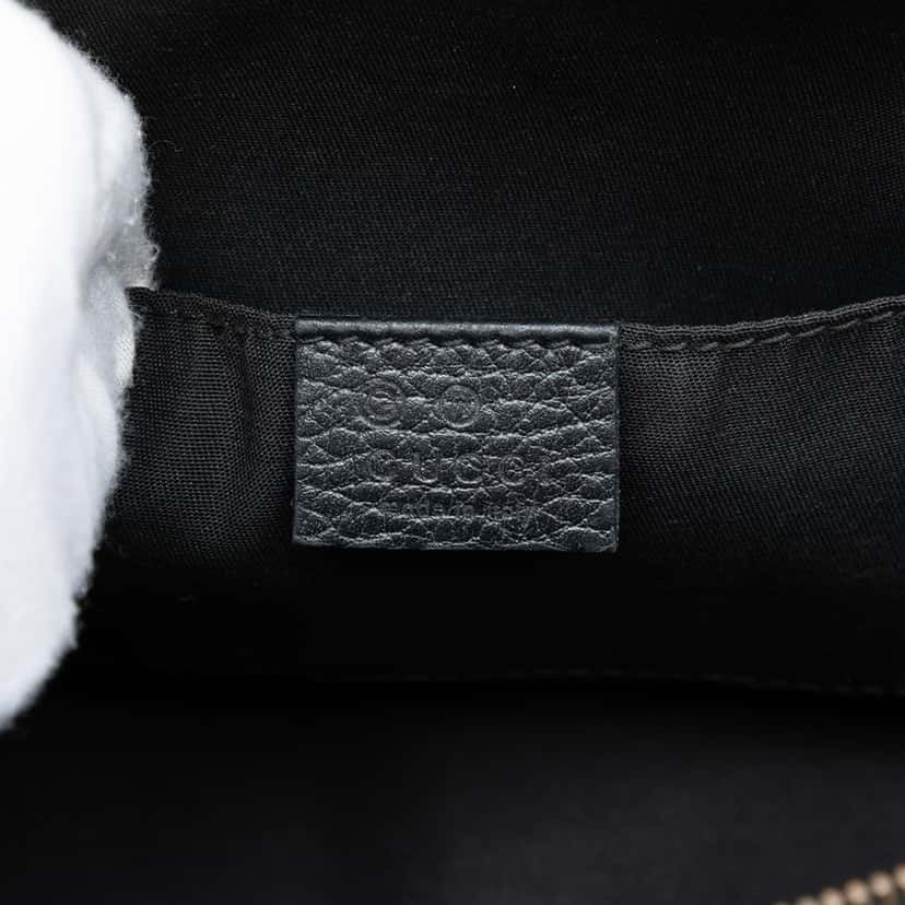 Gucci Mini GG Nylon Dome Satchel Black Very good condition - Box View