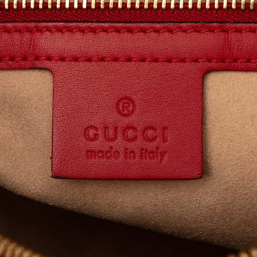 Gucci Small GG Supreme Blooms Satchel Beige Very good condition - Box View