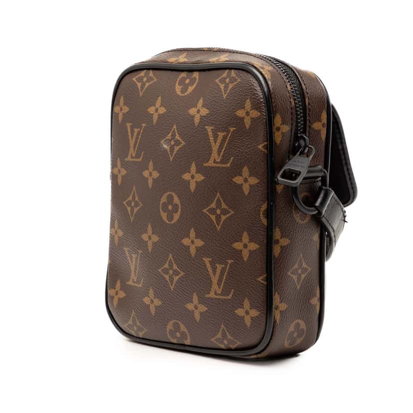 Louis Vuitton Monogram Macassar Christopher Wearable Brown Very good condition - Back View