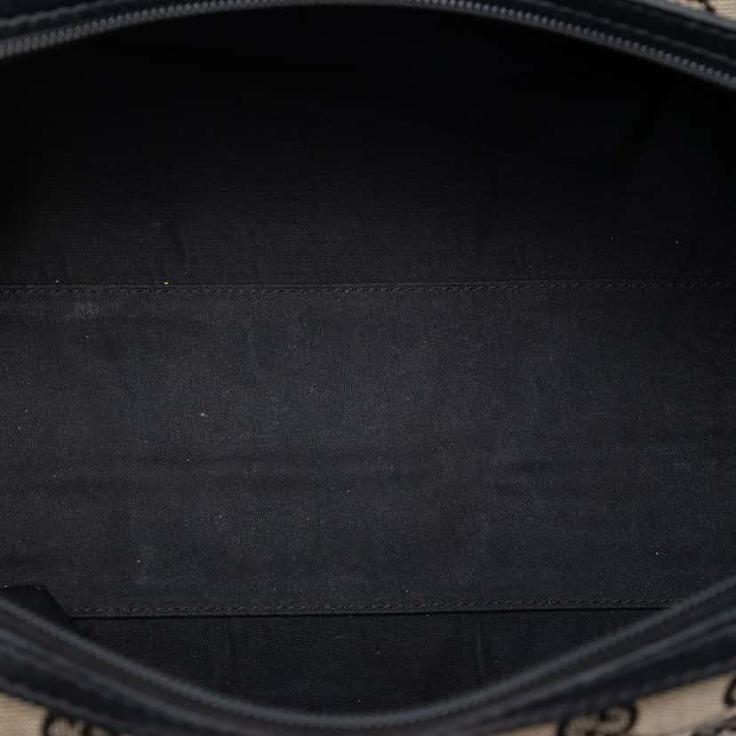 Gucci GG Canvas Boston Bag Beige Very good condition - Model View