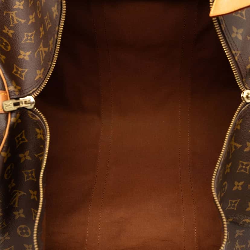 Louis Vuitton Monogram Keepall Bandouliere 60 Brown Very good condition - Model View