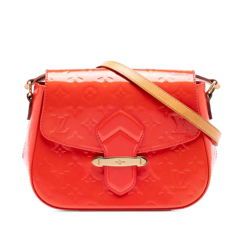 Louis Vuitton Monogram Vernis Bellflower GM Red Leather Very good condition - Front View