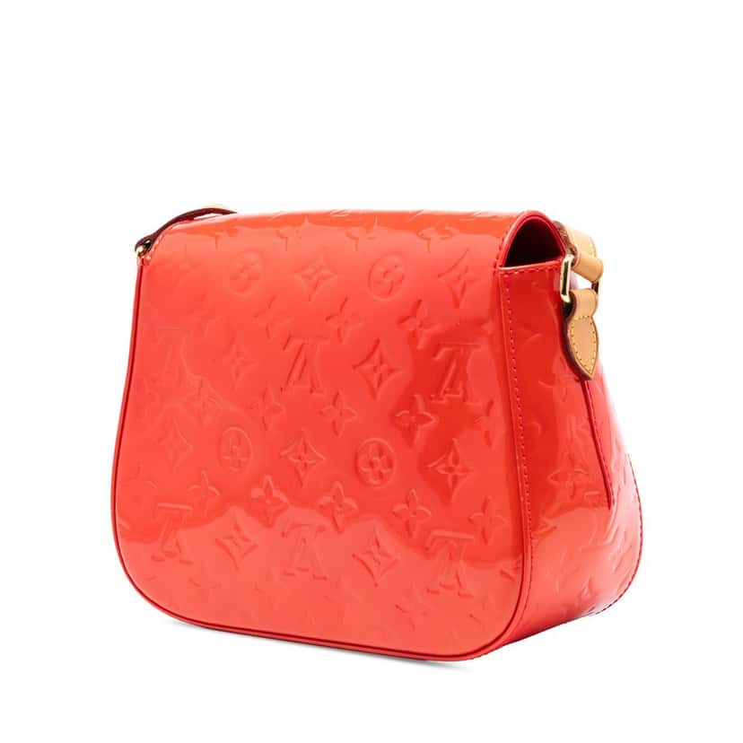 Louis Vuitton Monogram Vernis Bellflower GM Red Leather Very good condition - Back View