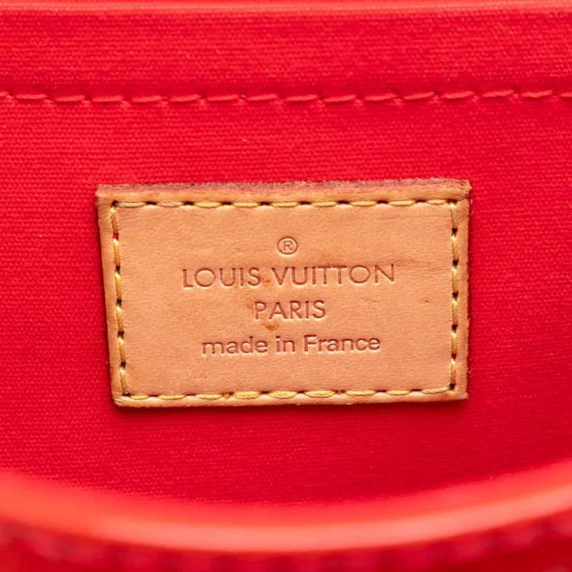 Louis Vuitton Monogram Vernis Bellflower GM Red Leather Very good condition - Box View
