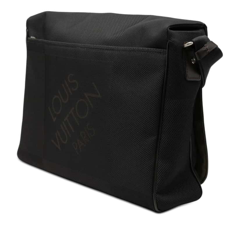 Louis Vuitton Damier Geant Messenger Bag Black Very good condition - Back View