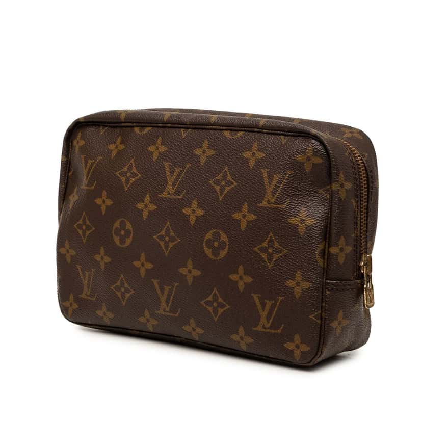 Louis Vuitton Monogram Trousse Toilette 23 Brown Very good condition - Back View