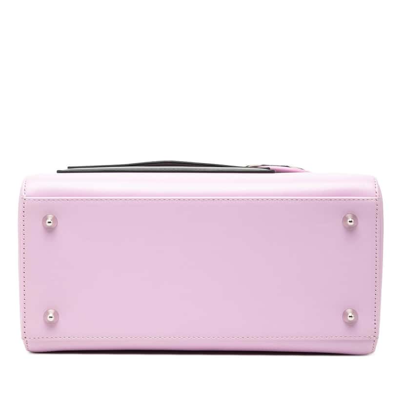 Dior Medium Calfskin Pockets Lady Dior Pink Leather Very good condition - Inside View