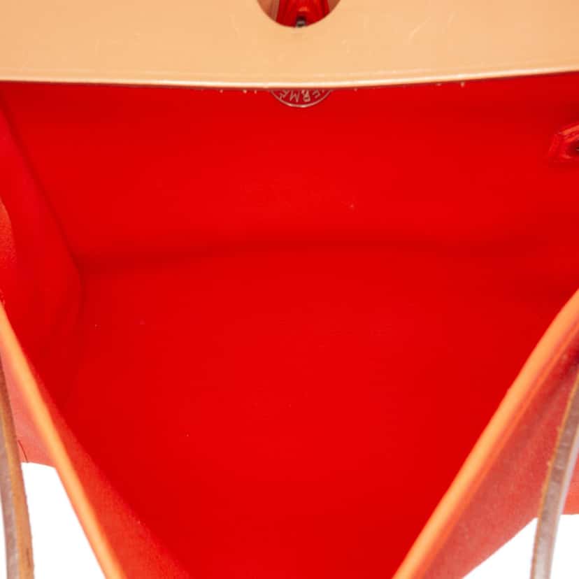 Hermès Toile Herbag Zip 31 Orange Very good condition - Model View