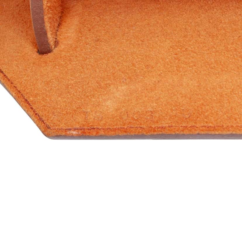 Hermès Toile Herbag Zip 31 Orange Very good condition - Box View