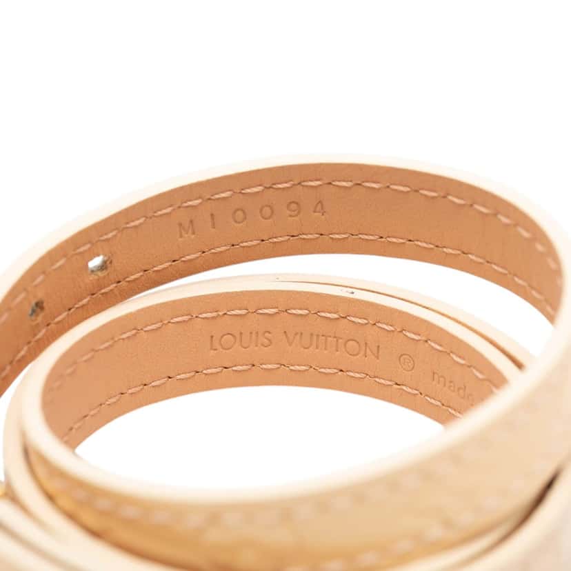 Louis Vuitton Monogram Vernis Triple Tour Wrap Bracelet Brown Leather Very good condition - Box View