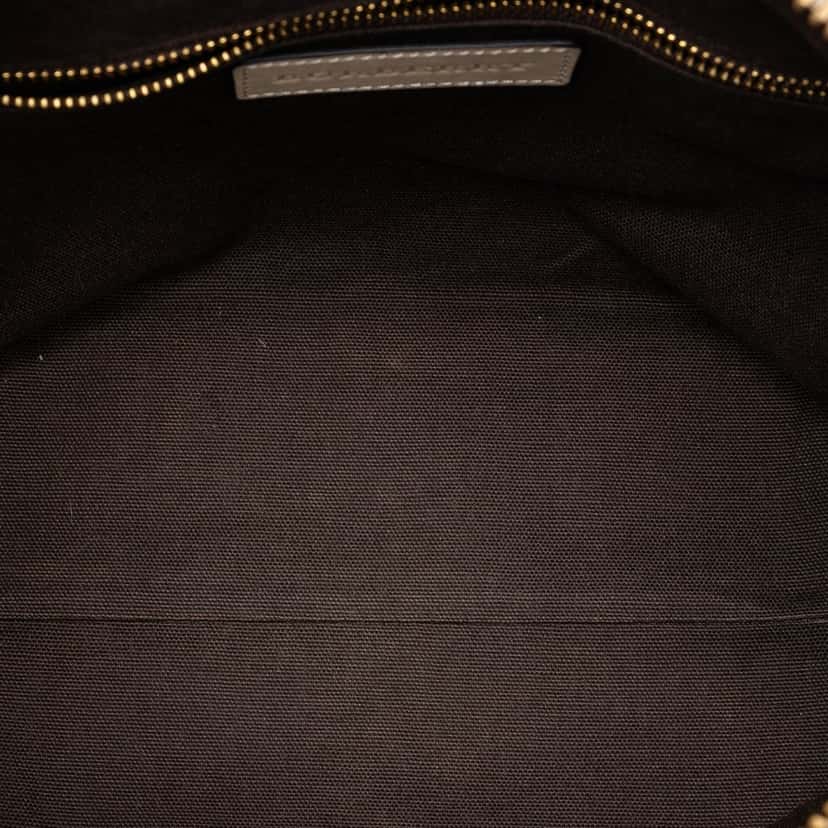 Burberry Small Smoke Check Coated Canvas Salisbury Tote Other Very good condition - Model View