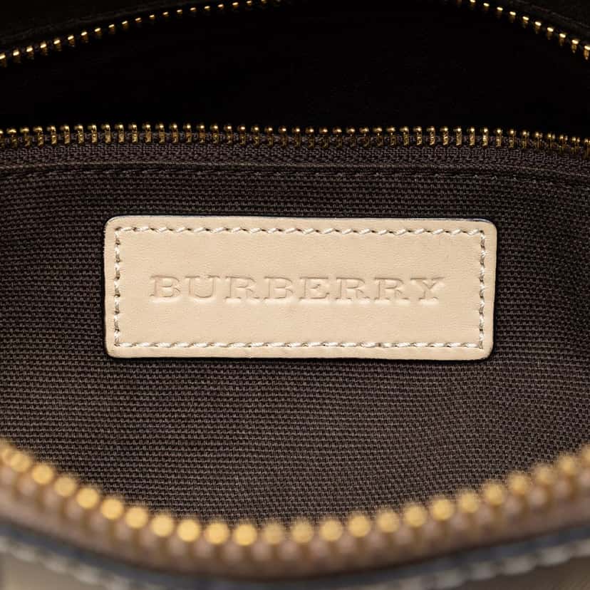 Burberry Small Smoke Check Coated Canvas Salisbury Tote Other Very good condition - Box View