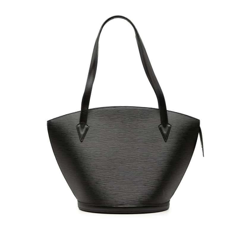 Louis Vuitton Epi Saint Jacques GM Long Strap Black Leather Very good condition - Front View