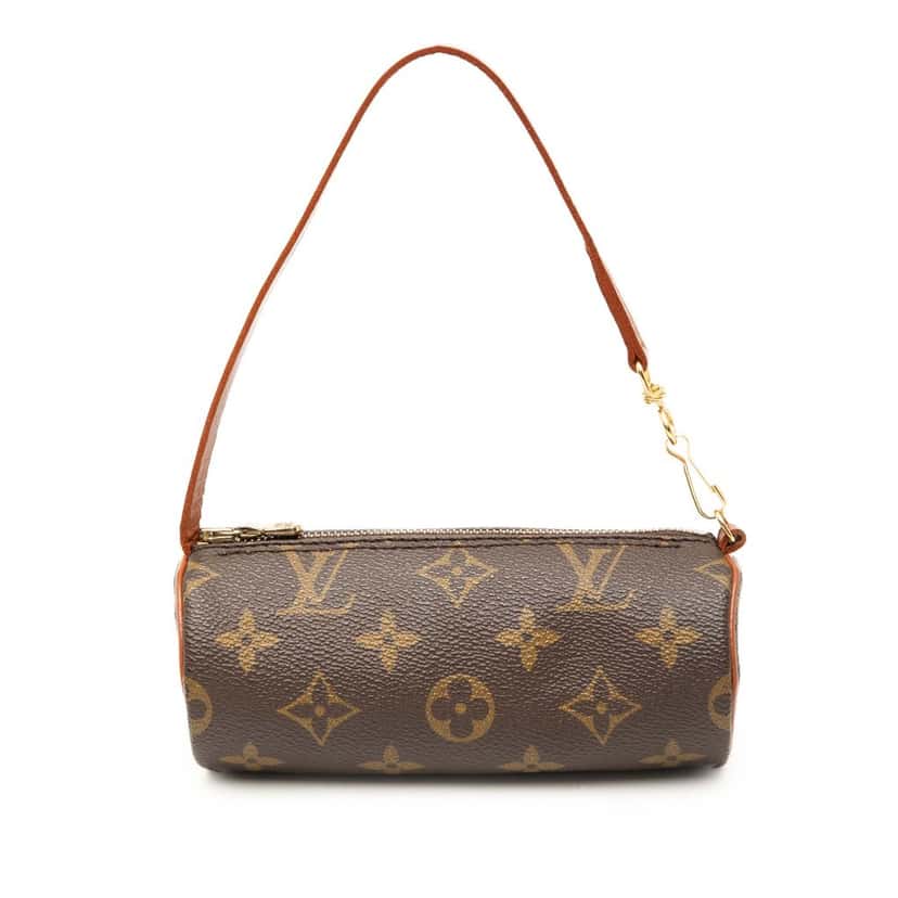 Louis Vuitton Monogram Papillon Pochette Brown Very good condition - Front View
