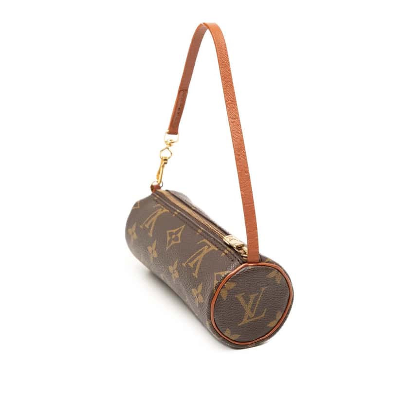 Louis Vuitton Monogram Papillon Pochette Brown Very good condition - Back View