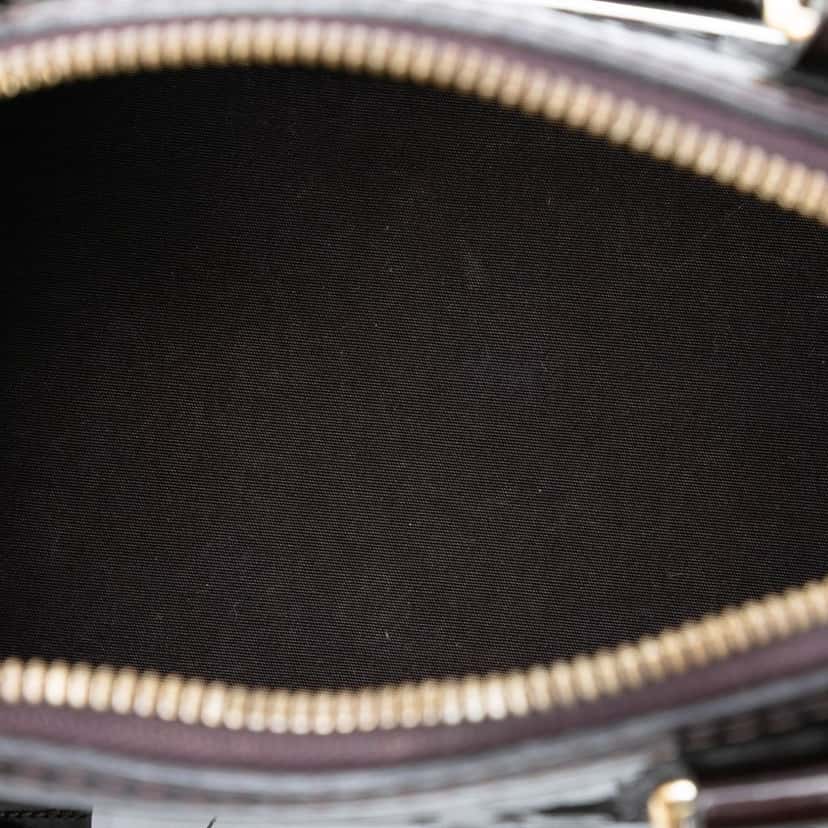 Louis Vuitton Monogram Vernis Alma BB Purple Leather Very good condition - Model View