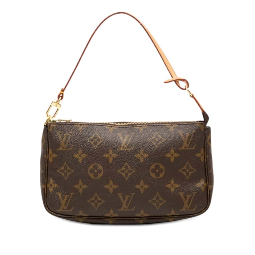 Louis Vuitton Monogram Pochette Accessoires Brown Very good condition - Front View