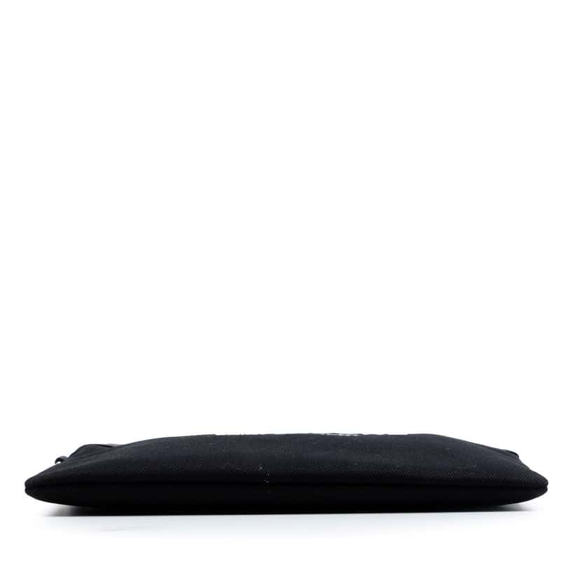 Saint Laurent Canvas Rive Gauche Clutch Black Very good condition - Inside View