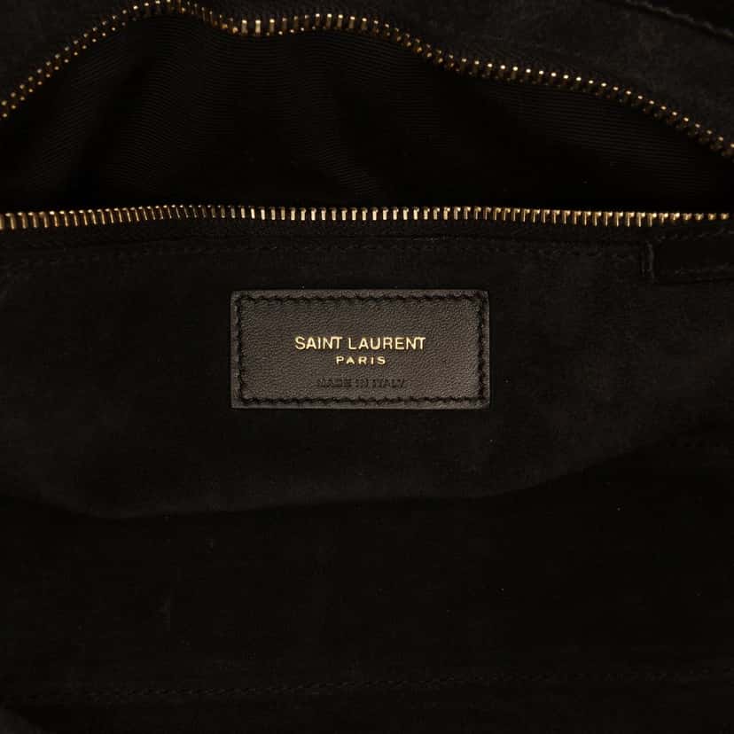 Saint Laurent Smooth Calfskin Le 5 a 7 Black Leather Very good condition - Box View