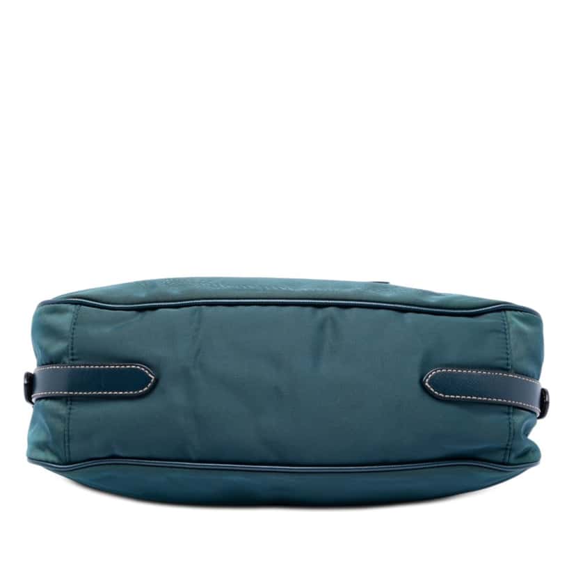Prada Tessuto Canapa Logo Shoulder Bag Blue Very good condition - Inside View