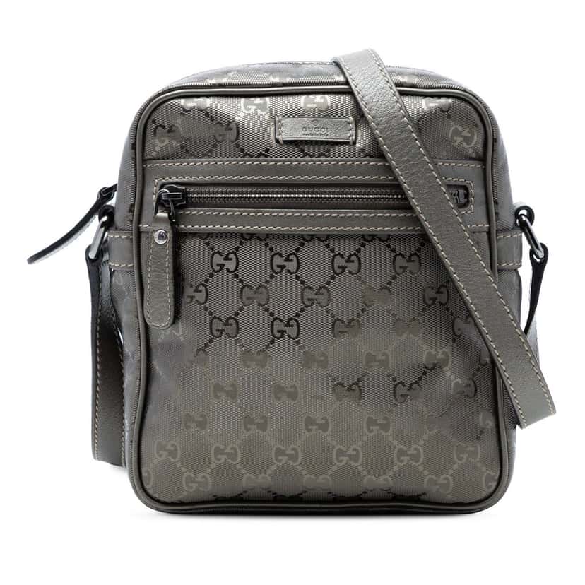 Gucci GG Imprime Crossbody Brown Very good condition - Front View