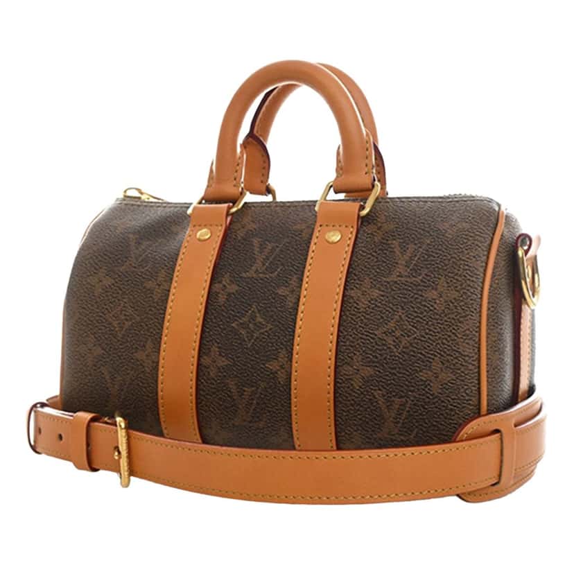 Louis Vuitton Monogram Dust Keepall Bandouliere 25 Brown Very good condition - Inside View