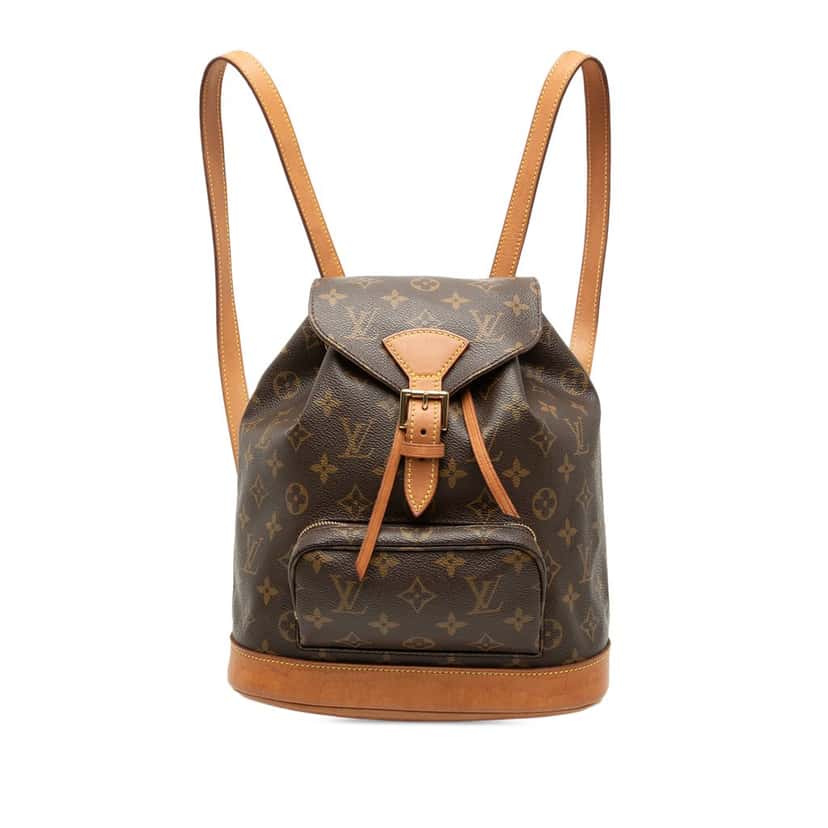 Louis Vuitton Monogram Montsouris MM Brown Very good condition - Front View