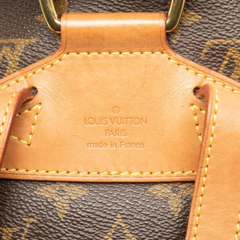 Louis Vuitton Monogram Montsouris MM Brown Very good condition - Box View