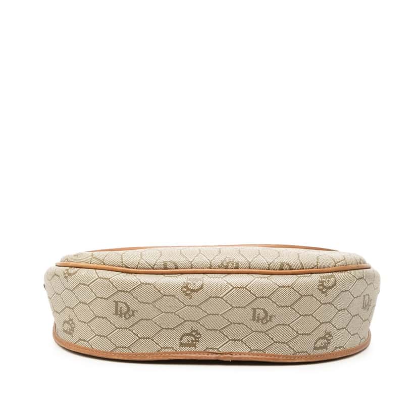 Dior Honeycomb Coated Canvas Crossbody Beige Very good condition - Inside View