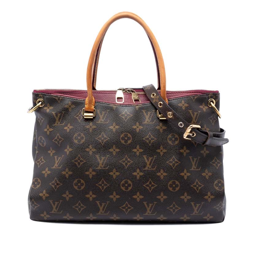 Louis Vuitton Monogram Pallas MM Brown Very good condition - Front View