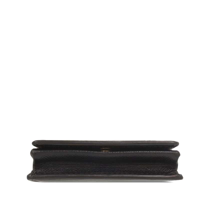 Louis Vuitton Epi Porte Monnaie Boite Coin Case Black Leather Very good condition - Inside View