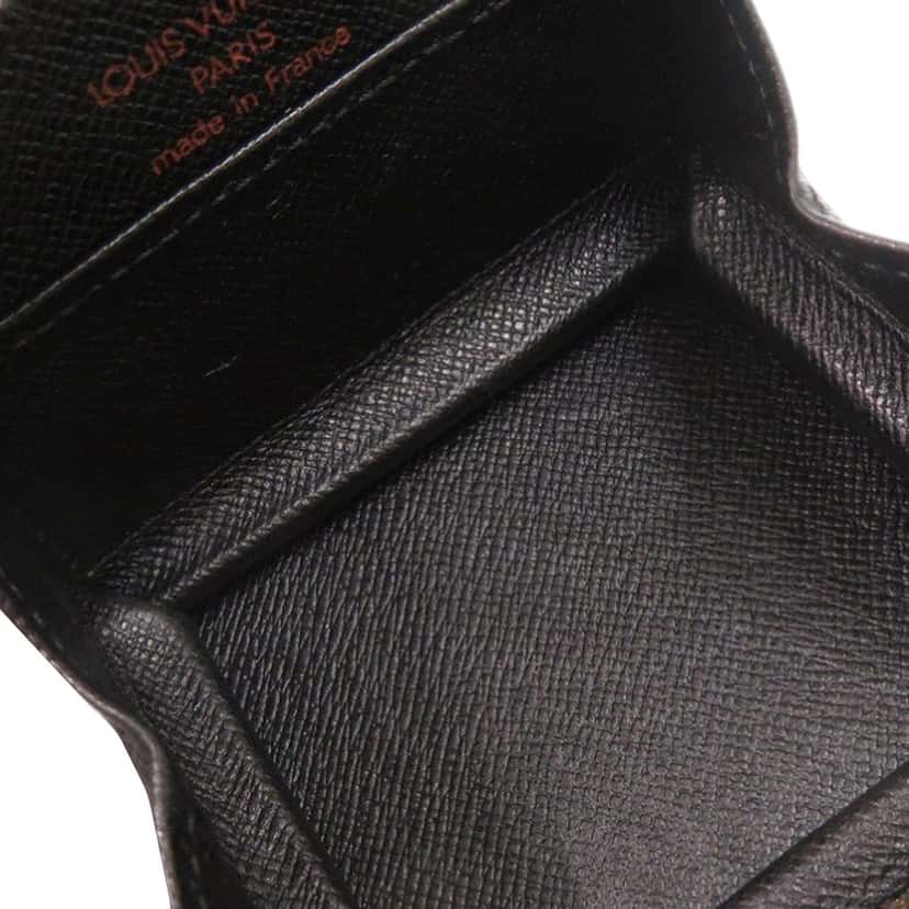 Louis Vuitton Epi Porte Monnaie Boite Coin Case Black Leather Very good condition - Model View