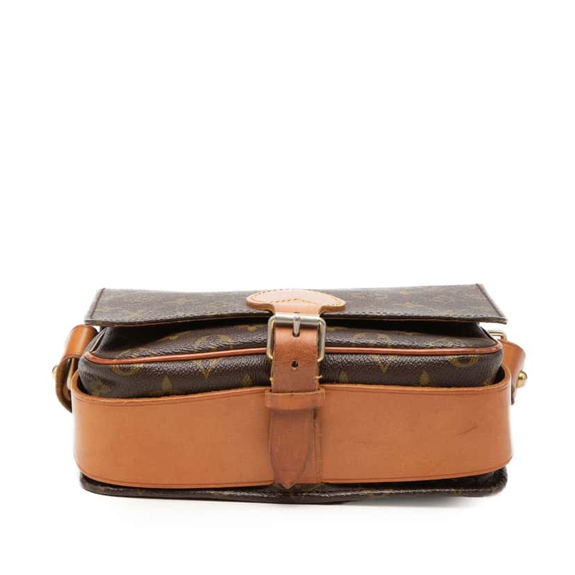 Louis Vuitton Monogram Cartouchiere MM Brown Very good condition - Inside View