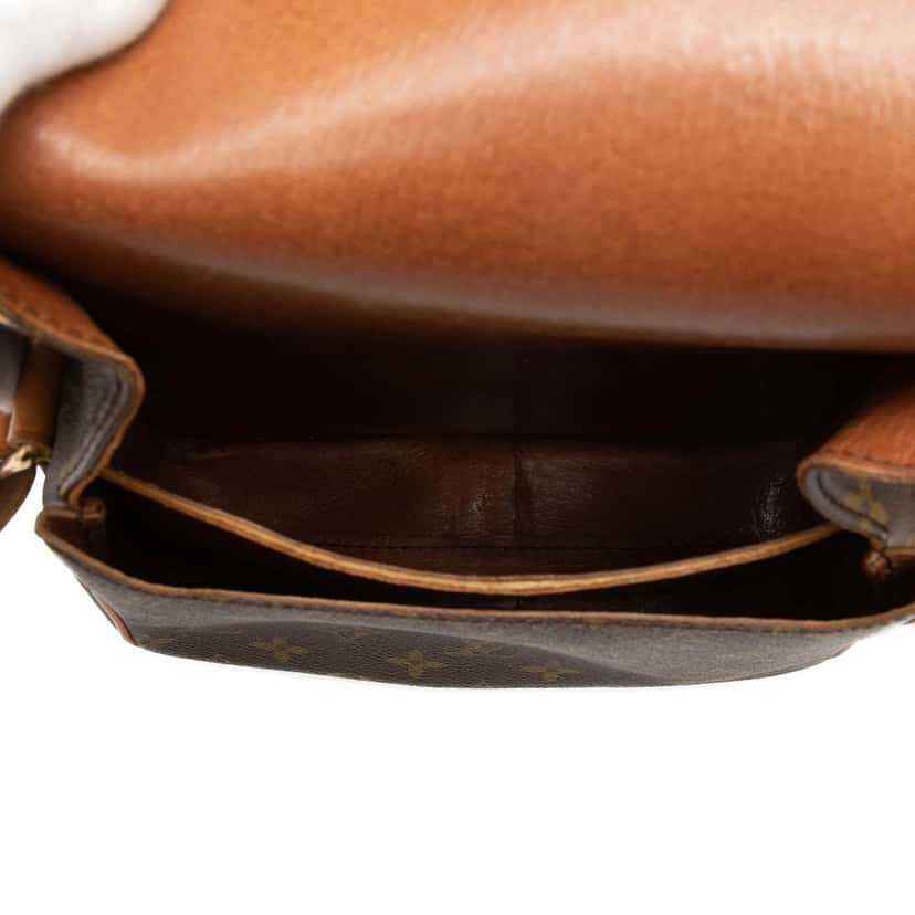 Louis Vuitton Monogram Cartouchiere MM Brown Very good condition - Model View