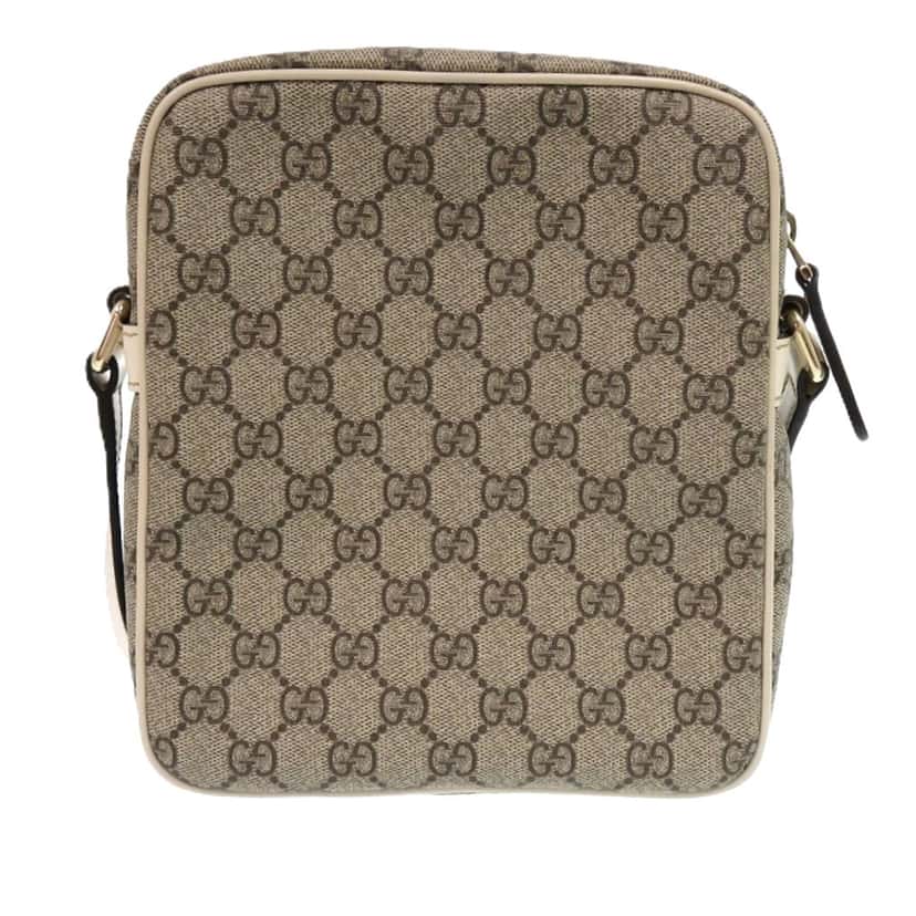 Gucci GG Supreme Crossbody Beige Very good condition - Back View