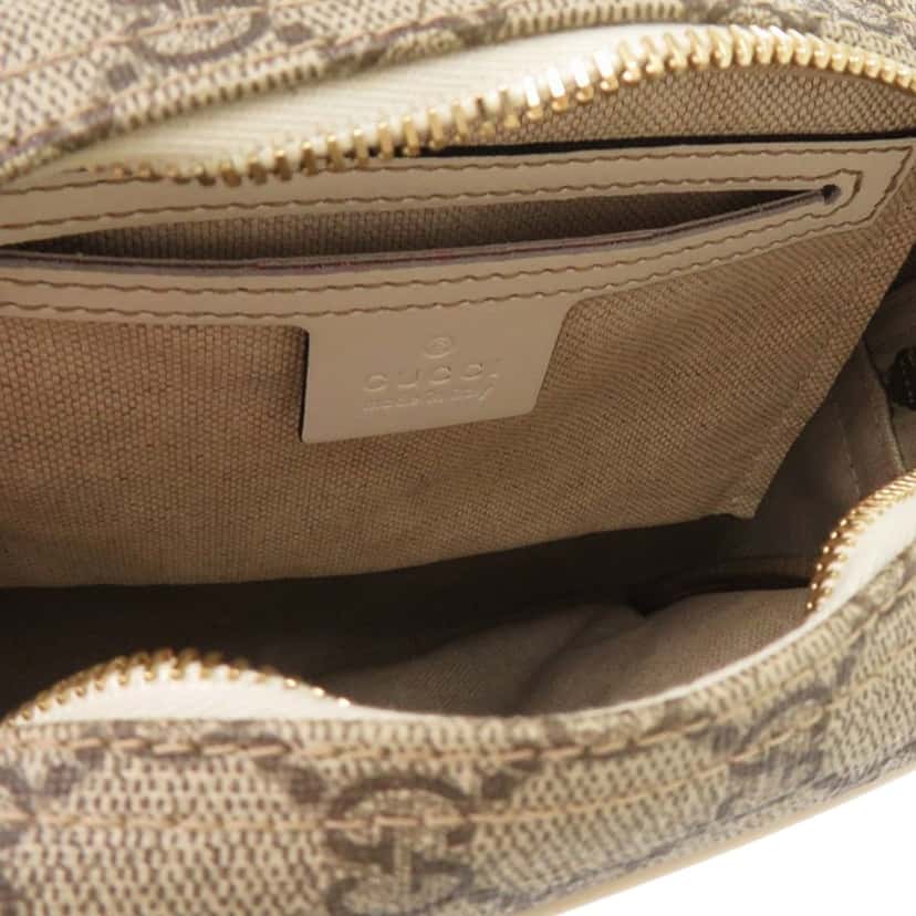 Gucci GG Supreme Crossbody Beige Very good condition - Model View