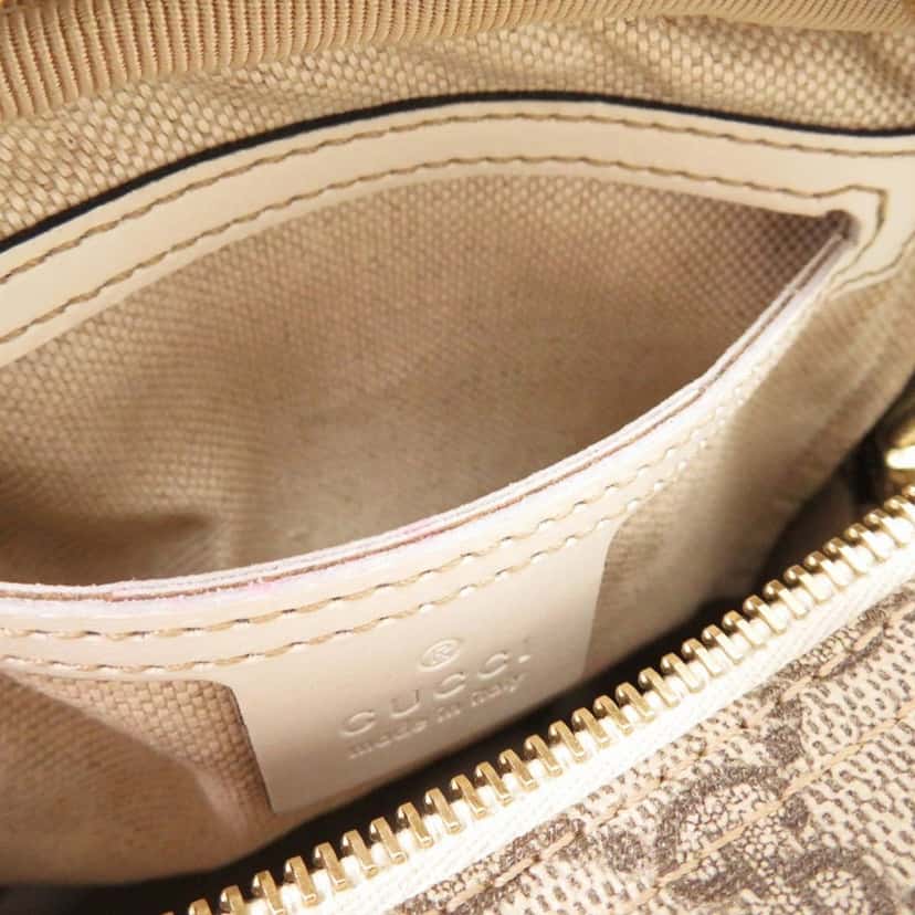Gucci GG Supreme Crossbody Beige Very good condition - Box View