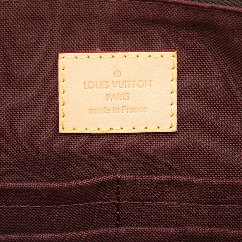Louis Vuitton Monogram Iena PM Brown Very good condition - Box View