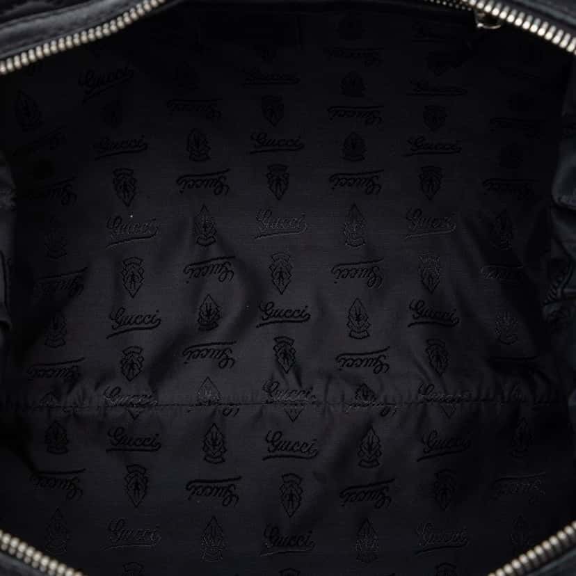 Gucci Guccissima Neoprene Techno Horsebit Hobo Black Very good condition - Model View