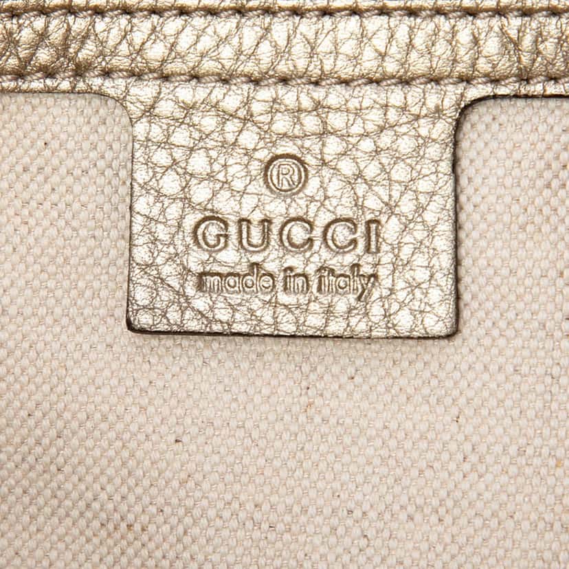 Gucci GG Canvas Bella Convertible Tote Beige Very good condition - Box View