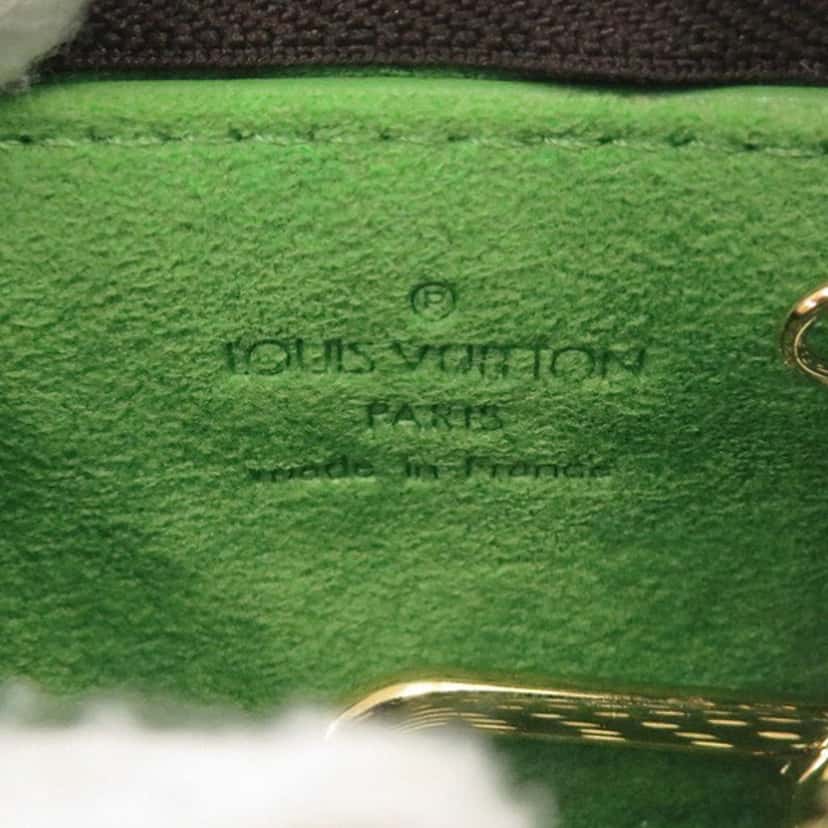 Louis Vuitton Monogram Perforated Pochette Cles Brown Very good condition - Model View