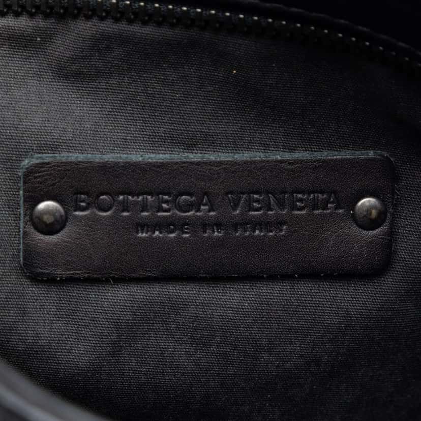 Bottega Veneta Nappa Intrecciato VN Crossbody Black Leather Very good condition - Box View