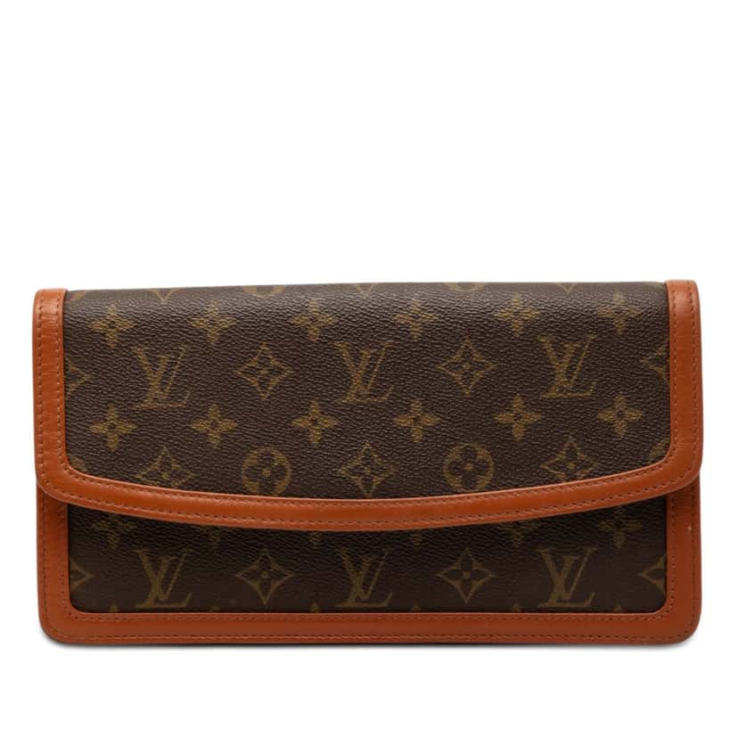 Louis Vuitton Monogram Pochette Dame PM Brown Very good condition - Front View