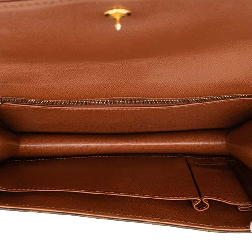 Louis Vuitton Monogram Pochette Dame PM Brown Very good condition - Model View